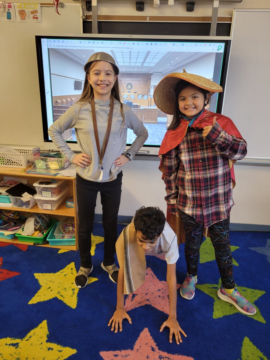 Oh what fun we had putting Don Quixote on trial in Ms. L's 5th grade class!