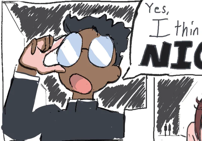 Bonus page where Okarun does not say the n word for P*tre0n 