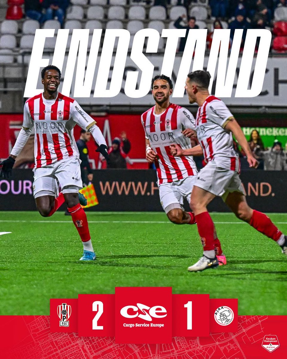 Top Oss- jong Ajax 2-1