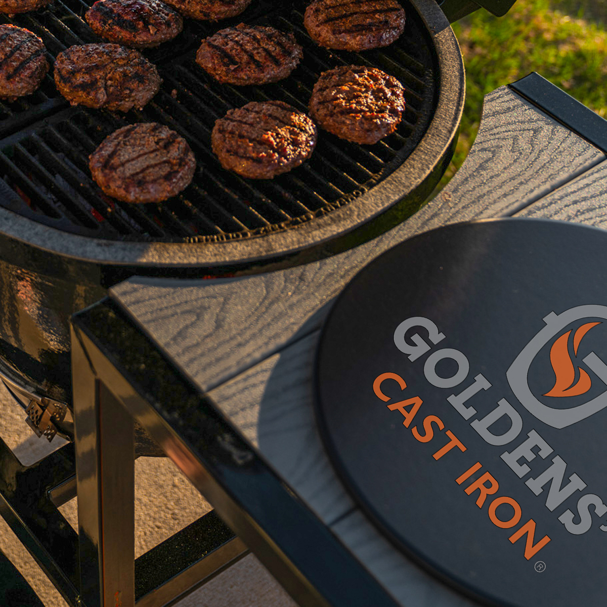 GoldensCastIron's tweet photo. ๐ฅ The most efficient #kamado in the industry, with thermodynamics that require less fuel and consistent temperature from #burgers to #briskets. And it's 100% (sourced and produced) #madeinUSA. There is only one true kamado cooker. #GoldensCastIron.
https://t.co/cZqzXUwaB6 https://t.co/YHfJTSOM86