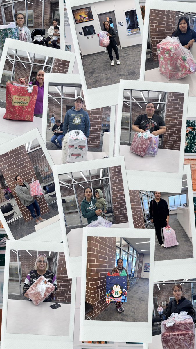ClevelandISDTX's tweet photo. The Counselors at Santa Fe Elementary did an Angel Tree for their campus! Last year, they served just 40 students. Thanks to the generosity of SFE staff members, community members, and Communities in Schools Site Coordinator Yadira Mariscal, they were able to serve 140 students!! https://t.co/SD4XT2x2ig