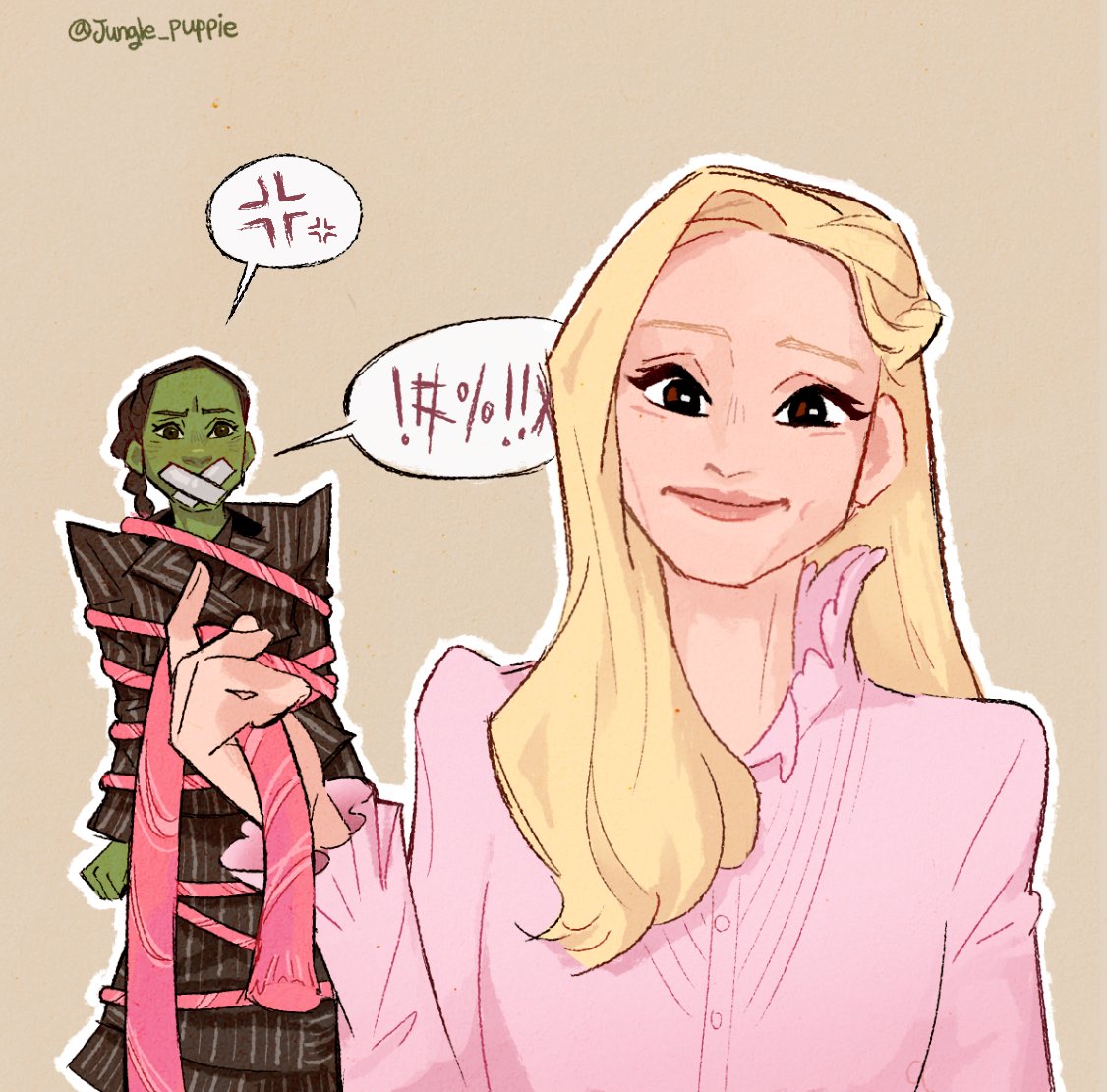 jungle_puppie's tweet image. Artichoke is mine #Gelphie #Wicked