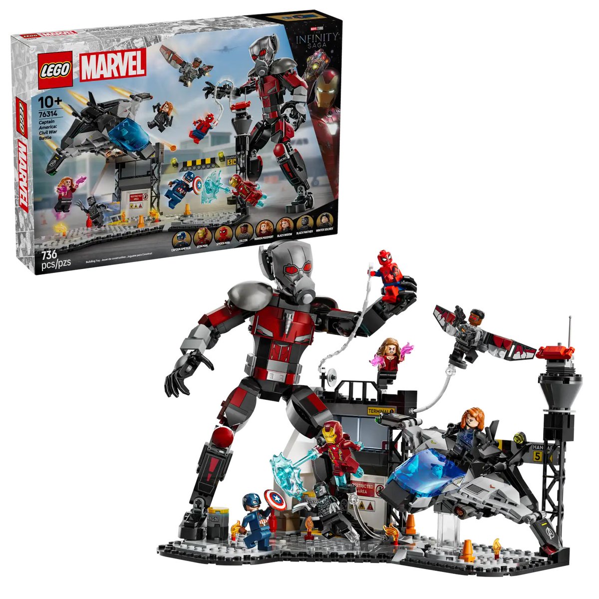 MarvelStuff98's tweet photo. 🦸‍♀️ Giveaway II 🦸🏽‍♂️

To be able to win a Civil War Battle #LEGO set all you have to do is:
Follow me, Like &amp; RT this tweet and tell me your favourite #CaptainAmericaCivilWar moment!

This giveaway will end on 12/20!
The 3 winners will get a DM!

Good luck everyone ☺️ https://t.co/Fgmy05CyDT
