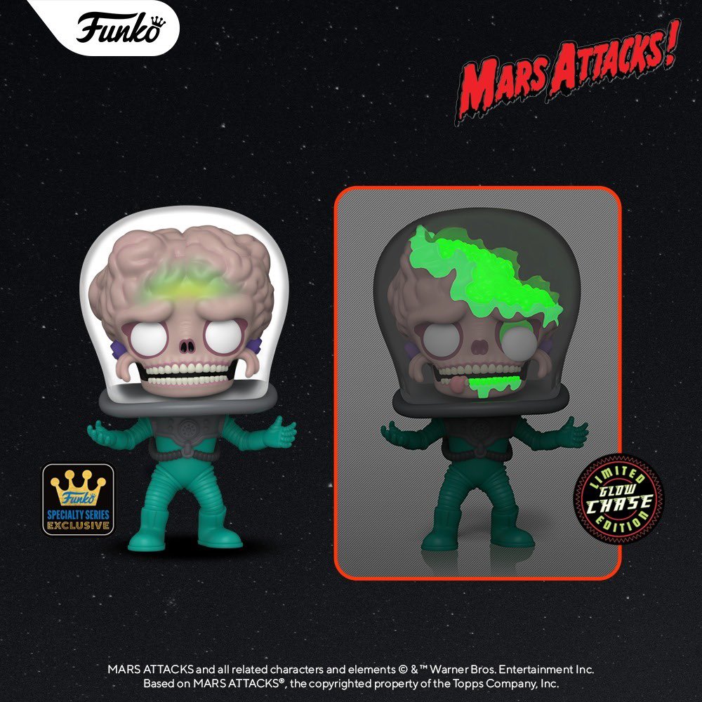 JonFunkos's tweet image. Coming Soon: Mars Attacks!

Link ➡️ ee.toys/WP2J2I

#Funko #FunkoPop #MarsAttacks