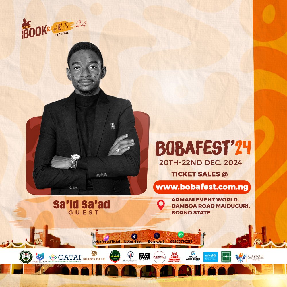 Sa’id Sa’ad is a Germany based Nigerian writer and journalist. He is the winner, Peace Panel Short Story Prize 2018 and NFC Essay Prize 2018. He work with the German Broadcaster Deutsche Welle (DW) as a journalist.