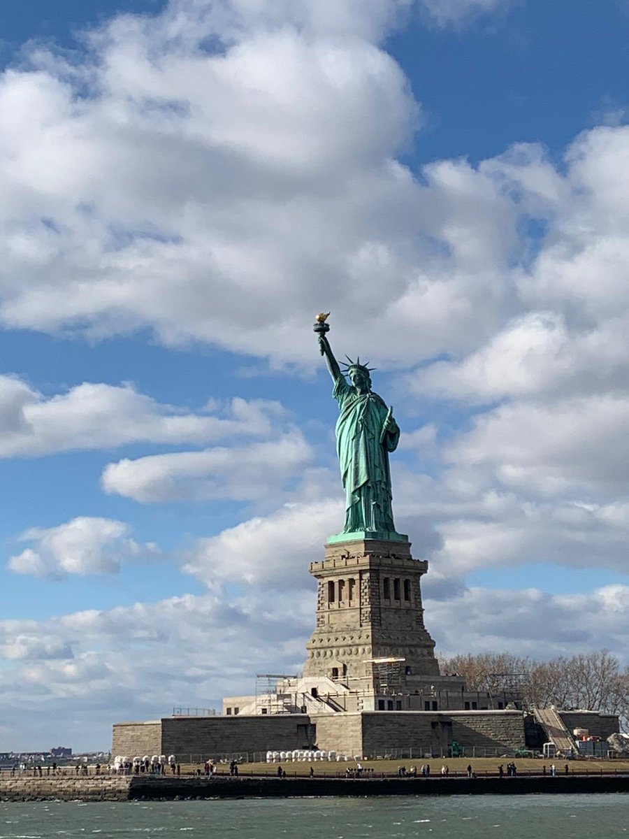 satishkutty's tweet photo. ⁦@johncreedon⁩ g e john the attached was clicked by me during a boat trip on the Hudson last Thursday the 5th - greetings to you and all the listeners of your wonderful show ( loved the New York songs ) https://t.co/wAvMzbI5Re