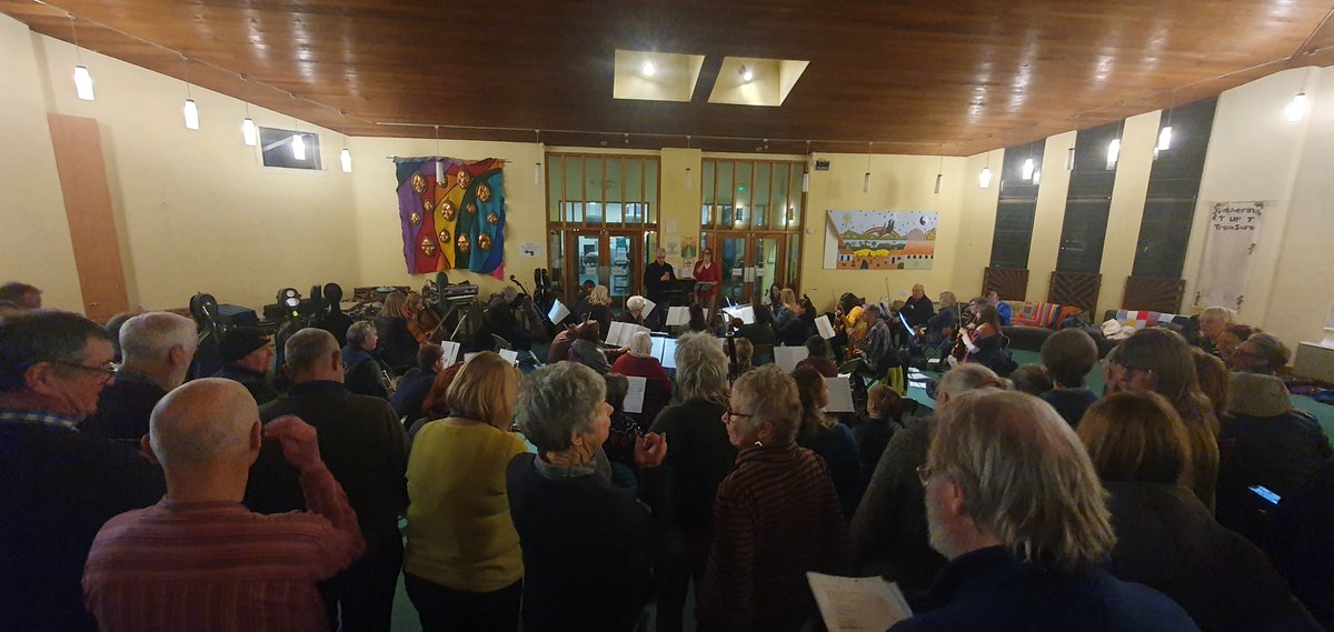 We had a run-through with the orchestra this week and it's sounding 💯