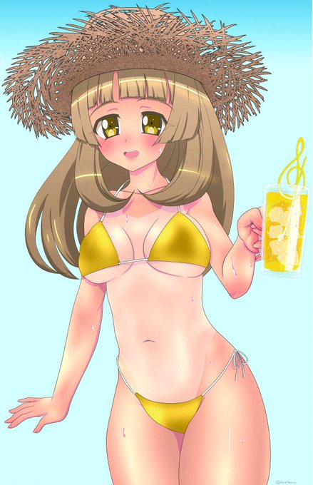 寒いので暑かった時の記憶とビキニテラジお嬢様を再掲 