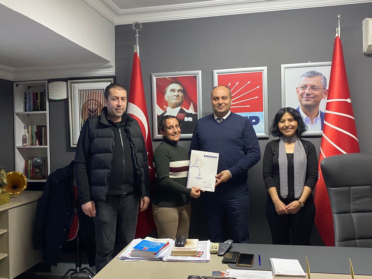 EMADDER’in ÖNEMLİ ZİYARETLERİ
 
GÖKAY YILDIRIM CHP Yenimahalle İlçe Başkanı 

Kademeli Emeklilik çıkması İçin Herkes ile görüşmeye , Her platformda olmaya devam edeceğiz.

Emad Derneği Ankara Temsilcilerimiz CHP <a href="/herkesicinCHP/">CHP 🇹🇷</a> Yenimahalle İlçe Başkanı <a href="/Yenimahalle_Chp/">CHP YENİMAHALLE İLÇE BAŞKANLIĞI</a>
Sayın Gökay