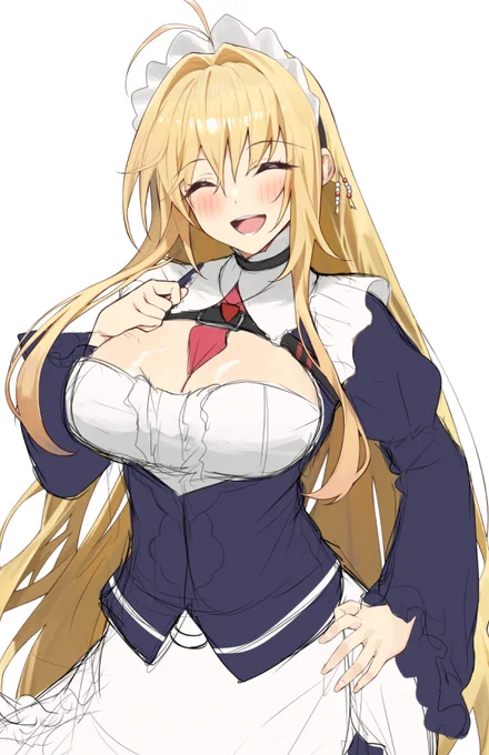 切望されたのでメイド服 