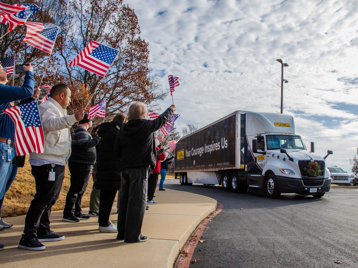It is our pleasure to recognize the 74 J.B. Hunt drivers who are on this year’s Wreaths Across America fleet. Proud is an understatement. Thank you for your service to J.B. Hunt and our country.