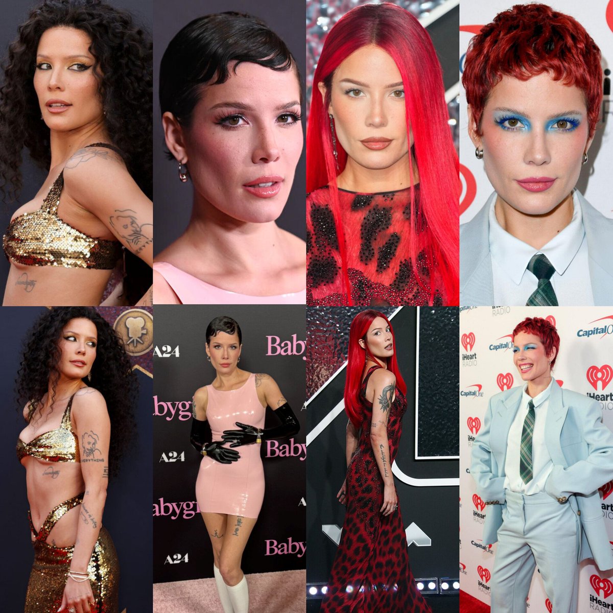 AxelRod2006's tweet image. Halsey's best looks in 2024! โจ