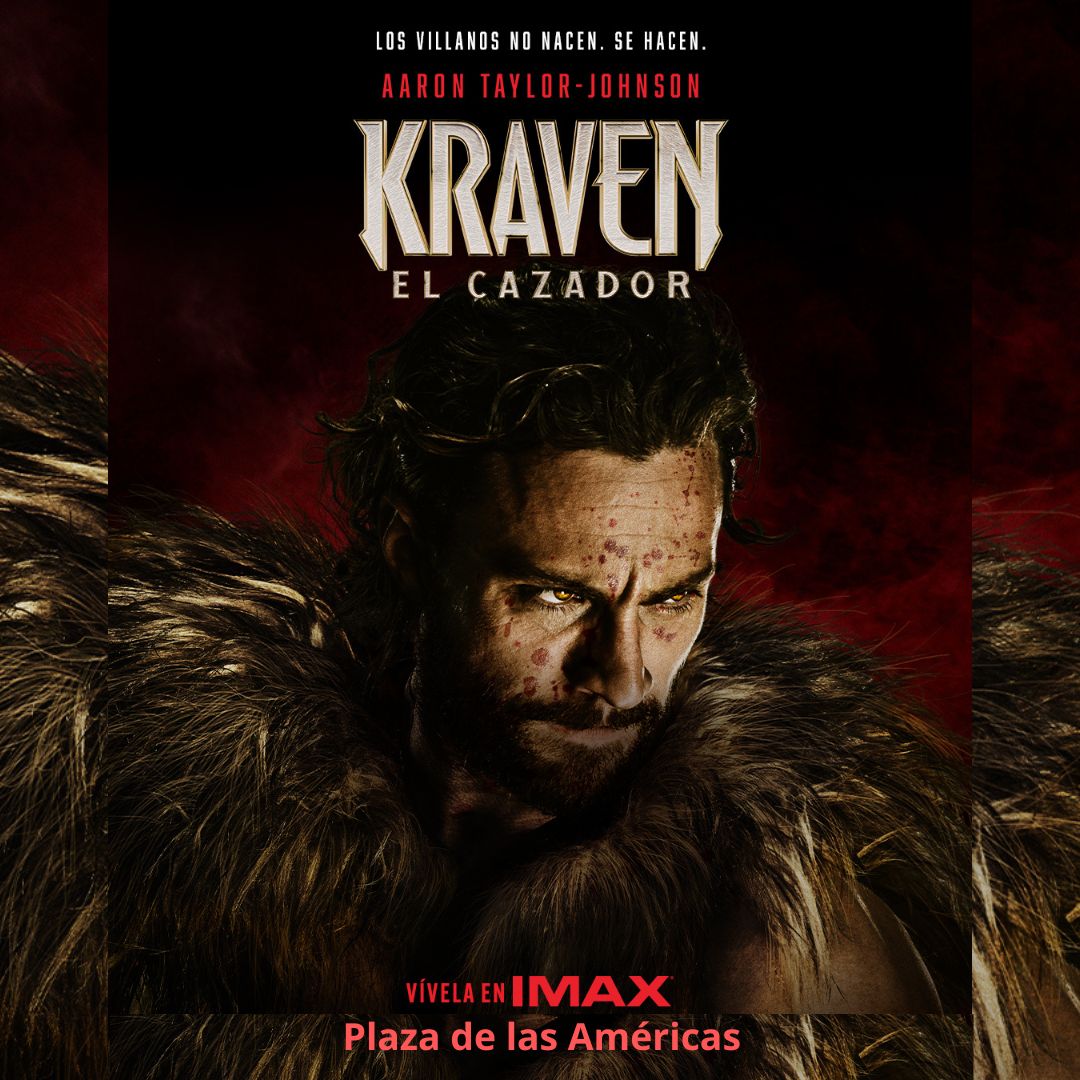 Ya en cines. vívela en la gran pantalla de IMAX Plaza de las Américas.