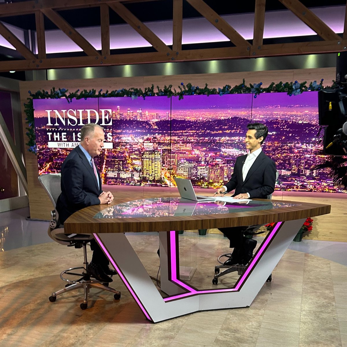 LACAssessor's tweet image. Watch my interview on “Inside the Issues” with Amrit Singh, where I highlighted LA County’s temporary property tax relief programs available to property owners impacted by natural disasters such as a fire, earthquake, or landslide, and