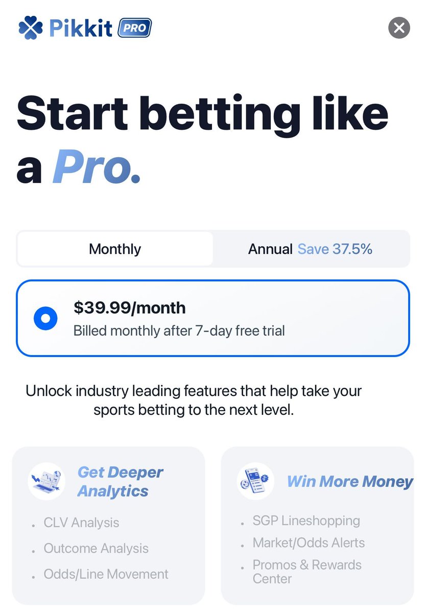 🎉 Friday Giveaway 🎉

We're teaming up with <a href="/pikkitsports/">Pikkit</a> to give THREE lucky winners a 1-month Pikkit Pro Subscription!

To enter:
✅ Like and repost this
✅ Follow @novig_app 
✅ Tag a friend for a bonus entry

📅 Winners announced: Sunday, 12/15 at 12 PM ET, GL!