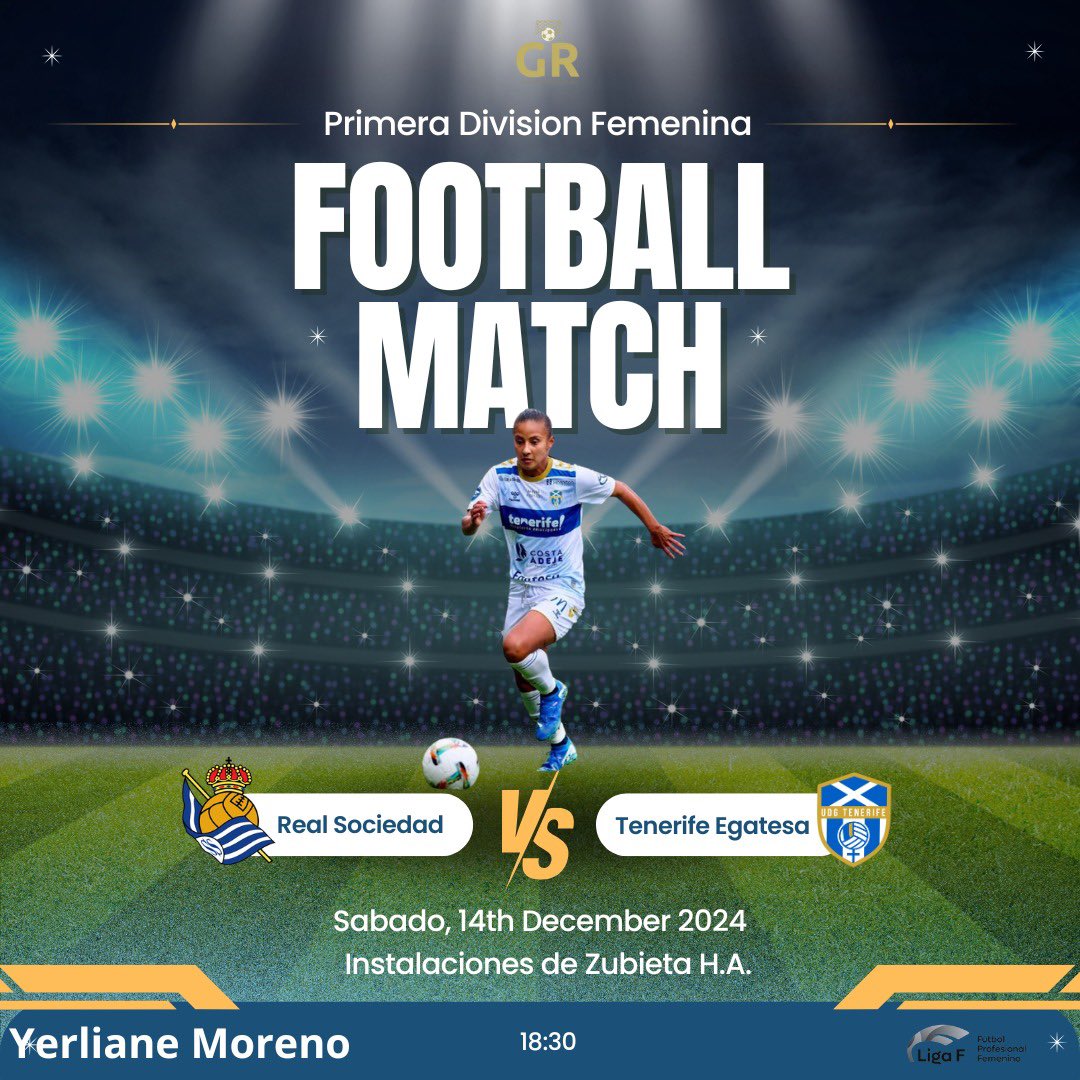 Fin de semana de fútbol femenino de nuestras jugadoras!
<a href="/Mar1Segarra/">Mar Segarra</a> 
<a href="/Yerlianemoren/">Yerliane Moreno</a> 
<a href="/sararubio080/">Sara Rubio</a> 
<a href="/albalop01/">A L B A  L Ó P E Z</a> 
<a href="/FCBfemeni/">FC Barcelona Femení</a> 
@FundaAlbaFem 
<a href="/RCDEFemeni/">RCD Espanyol Femení</a> 
@UDCATenerife 
<a href="/RealSociedadFEM/">Real Sociedad Femenino</a> 
<a href="/LUDfemenino/">Levante UD Femenino</a> 
<a href="/CacerenoFem/">Cacereño Femenino</a> 
<a href="/CVFFemenino/">Villarreal CF Femenino</a> 
<a href="/GRManagement_/">GR Soccer Management</a>