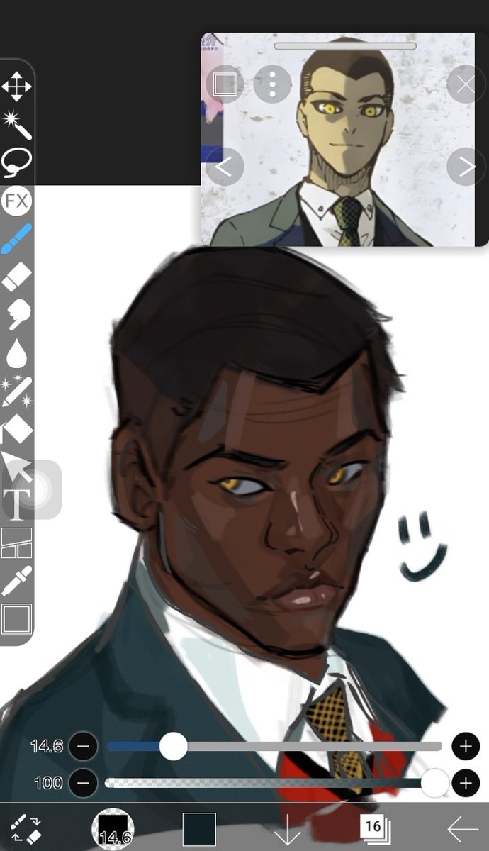 It was this sketch of Loki #ブルーロックFA #BLLK