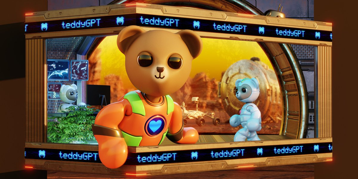 Nothing is more powerful than an idea whose time has come.
✨
✨
✨
#teddygpt #mintedteddy #nft
