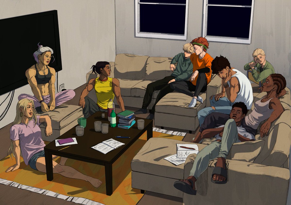 Study party #aftg #aftgfanart