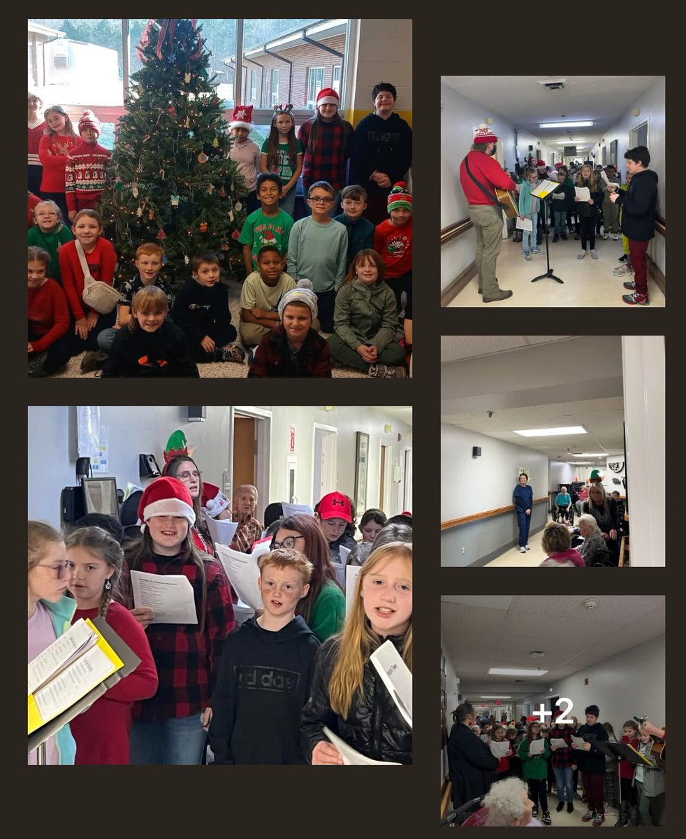 Christmas Caroling at Walnut Cove Rehabilitation Center
Way to go Wildcats!
Thank You Mr. Young 
🎄♥️💚🎄🎅🏻
<a href="/wcewildcats/">WCE Wildcats</a>