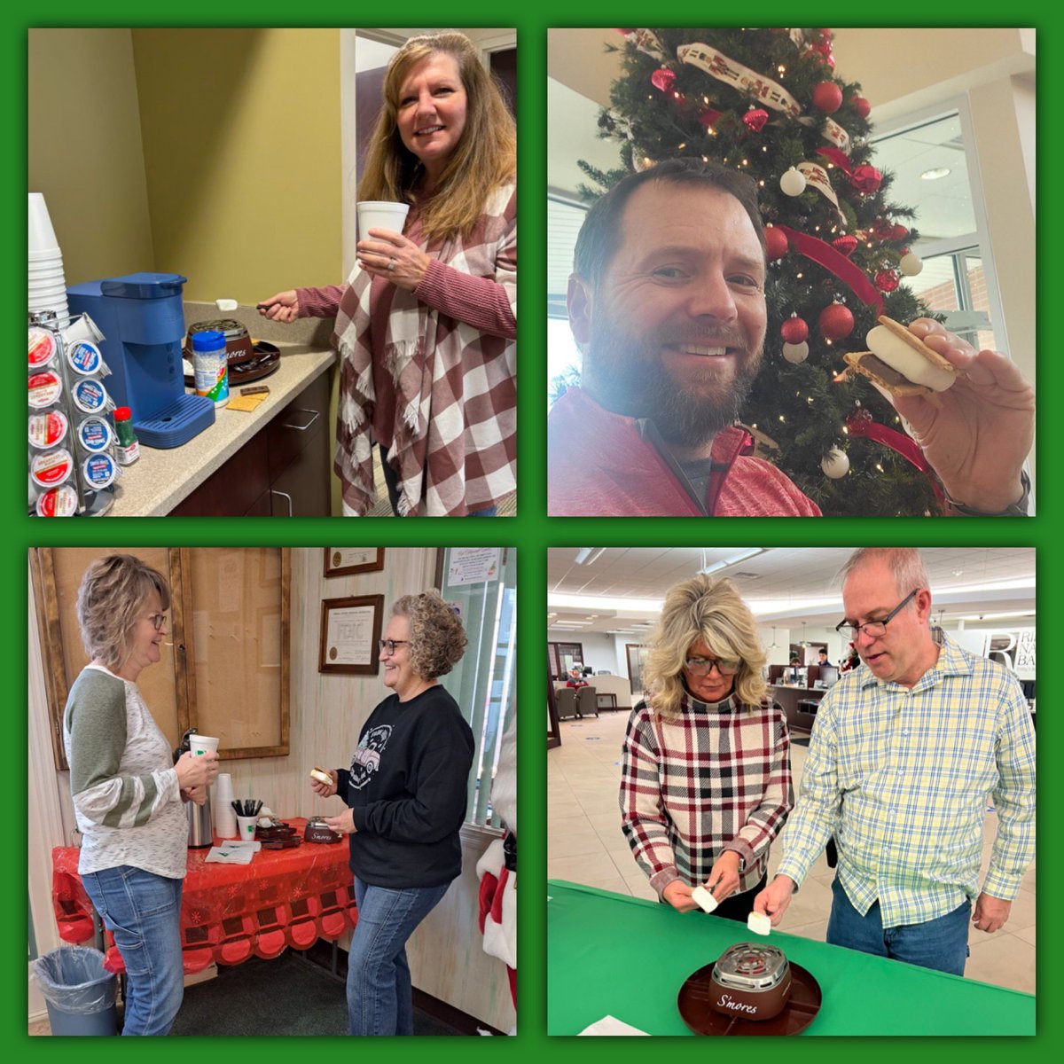 Nothing says Christmas like some hot chocolate and some yummy gooey s’mores! We had so much fun celebrating the holiday season with our incredible staff and customers at each of our branches. Thank you for being a part of the RNB family, you put the Merry in Christmas! 🎄