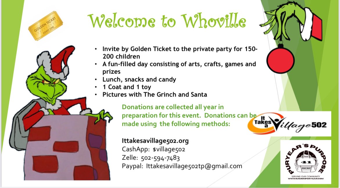 Help a kid have an amazing Christmas. All donations are greatly appreciated!