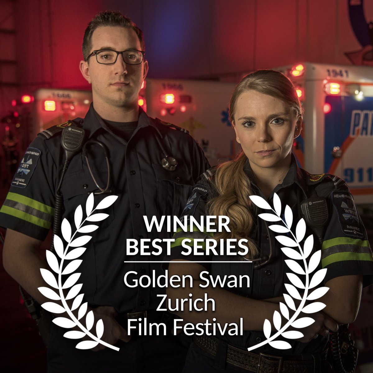 FahrenheitFilms's tweet image. Paramedics: Emergency Response has received an accolade at the Golden Swan Zurich Film Festival. The 7th season of our doc series was just awarded Best Series. We are very grateful! This recognition highlights the critical work by the amazing Medavie paramedics.