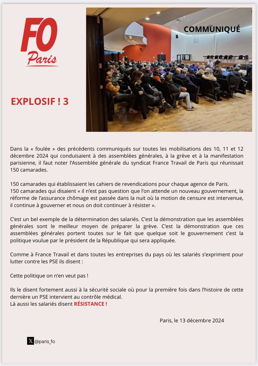 FO PARIS tweet media