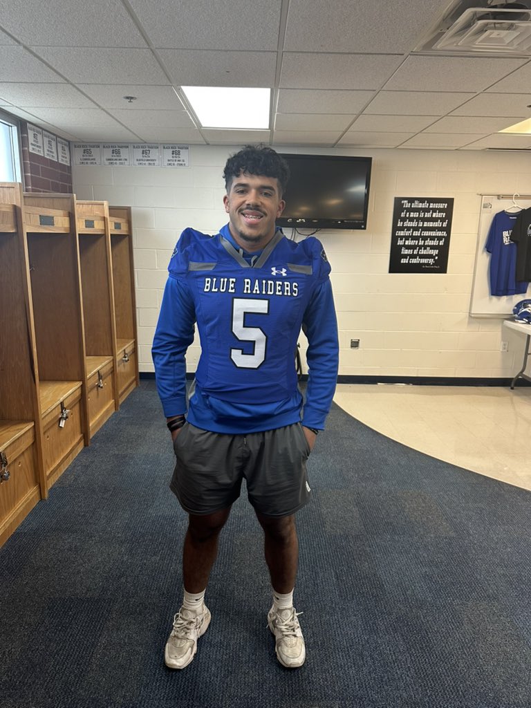 Great visit at Lindsey Wilson College! Thank you for @CoachGraham_LWC for the invite. Looking forward to see what the future holds! #GoBlueraiders #God