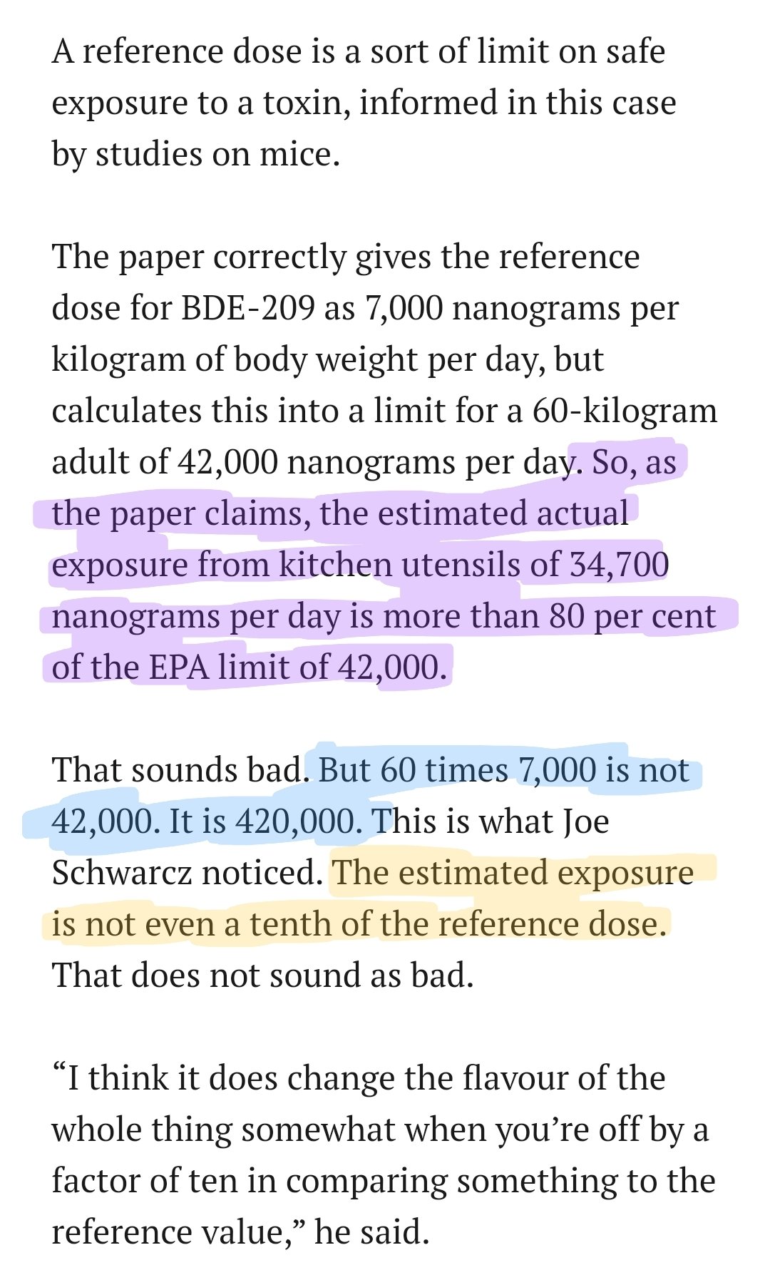 Janč on X: &ldquo;&ldquo;How a simple math error sparked a panic about black 
