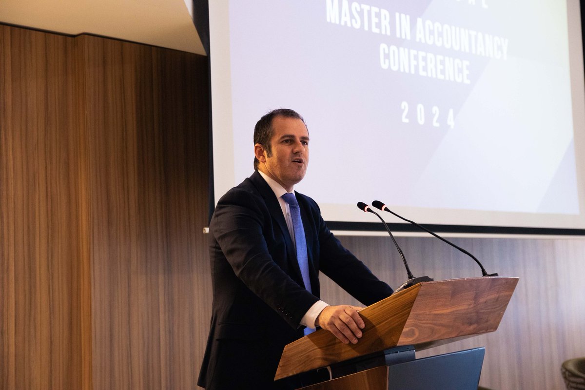 GrahamBencini's tweet photo. A great pleasure and privilege to address the Annual Masters in Accountancy Conference, not only as the Shadow Minister for Finance, but also as a former student of the Faculty of Economics, Management and Accountancy and as a Chartered Accountant. Good luck to all students. https://t.co/8IvP83559V