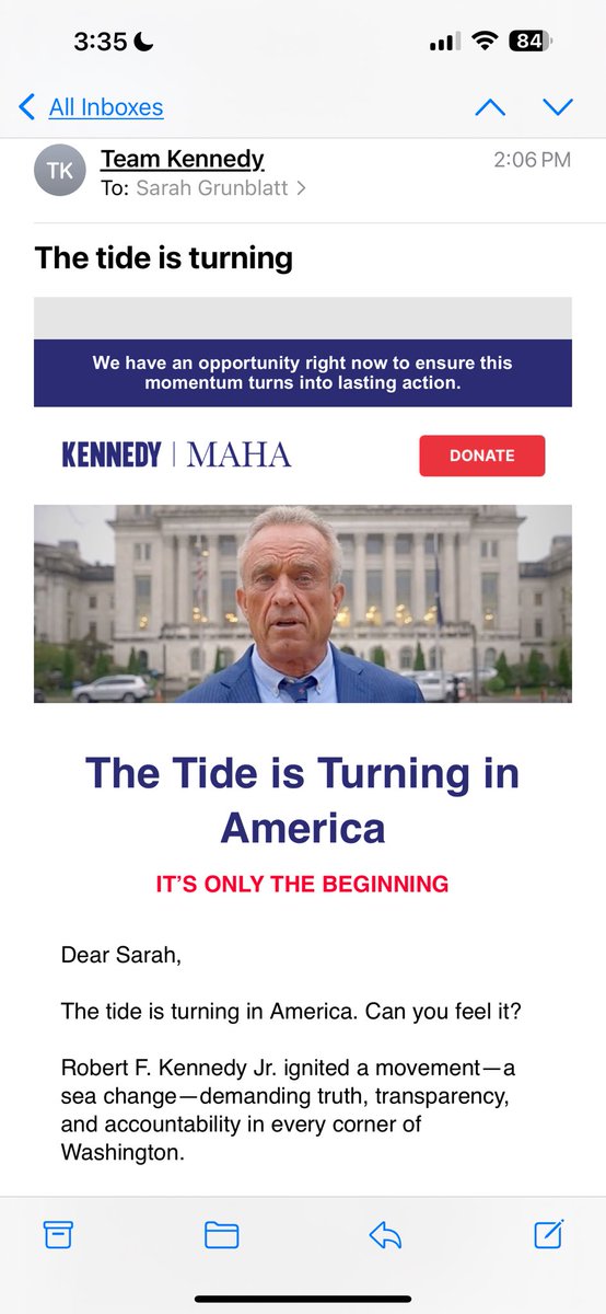 sarahgrunblatt's tweet image. Together, WE THE PEOPLE can make America kind again!

❤️ + 💙 = 💜 
#Kennedy24
#WeThePeople
#DeclareYourIndependence
#HealTheDivide
#MakeAmericaKindAgain
#MakeEarthGreatAgain
#KennedyKrewe

“It is more blessed to give than to receive.” - Acts 20:35