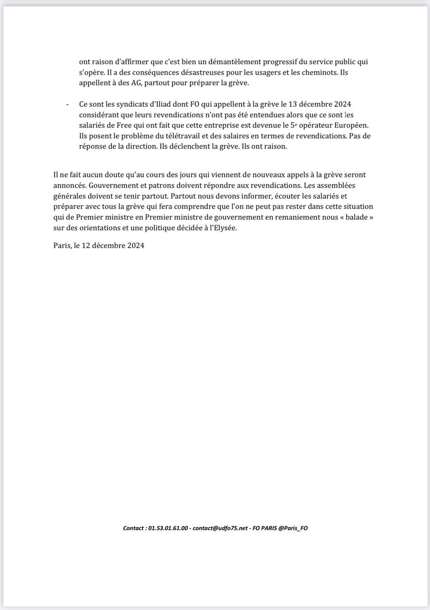 FO PARIS tweet media