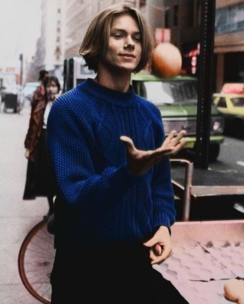 River Phoenix in NYC, 1988