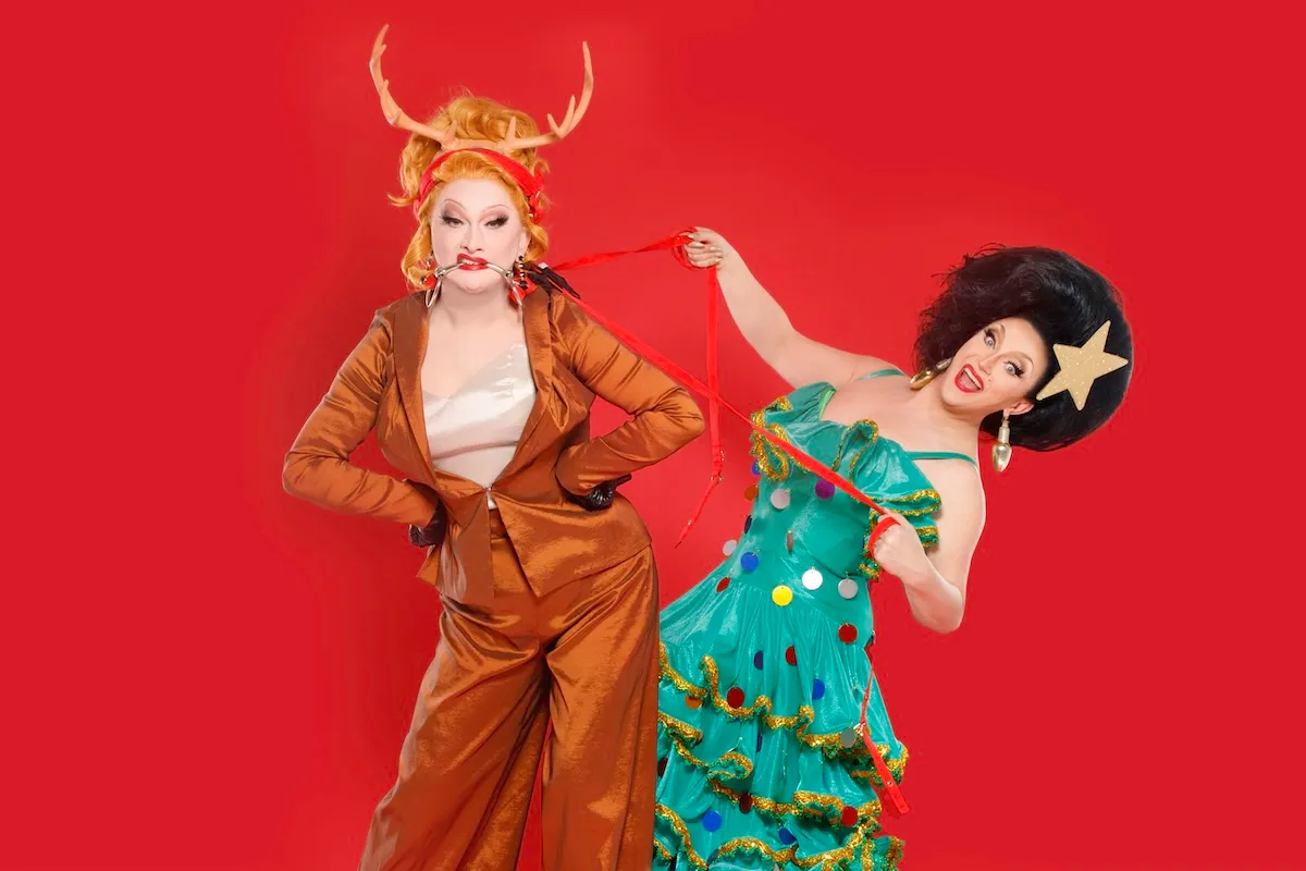 The Queens of Christmas are back! Jinkx Monsoon and BenDeLaCreme return for their 7th year of holiday magic. Dazzling performances, clever comedy, and a mix of new &amp; classic songs! Join these two sweethearts for an unforgettable night out. Get tix now: ticketmaster.com/event/0A0060D9…