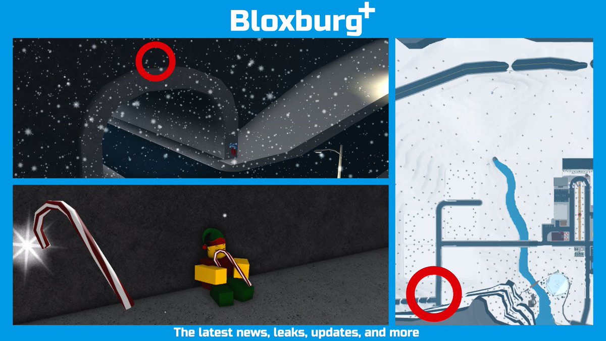 Bloxburg Elf Hunt Day 6 

Today's elf is hiding ontop of the tunnel leading to the observatory! Give it a Candy Cane, and you'll earn 250 Tickets.