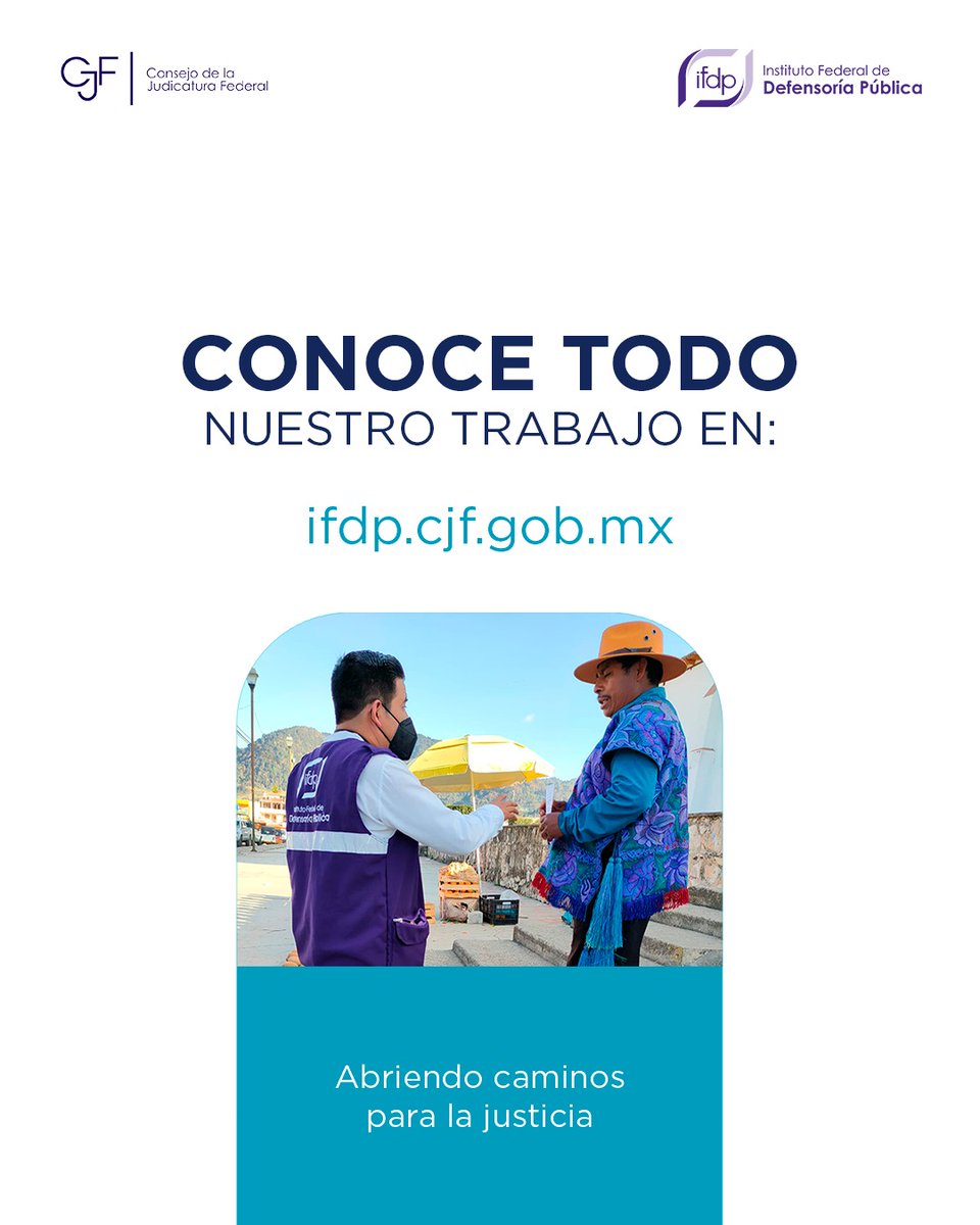 defensoriaifdp's tweet photo. 📣 La #Defensoría brinda servicios de asesoría jurídica especializada a personas en situación de movilidad.
Conoce todo nuestro trabajo en: https://t.co/IkK4gMl1lZ
#IFDPContigo #SomosPJF #Migrantes https://t.co/1OuEKI4Wnf