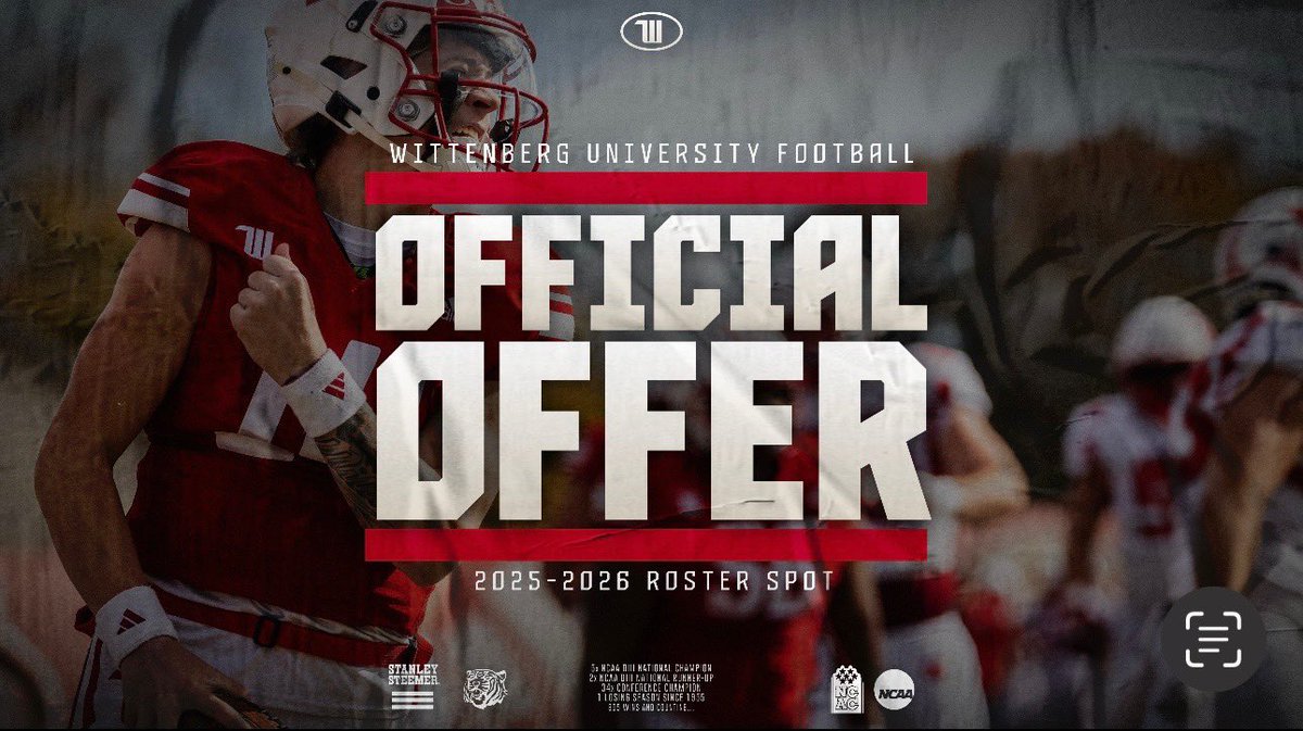 Mikeycephas2's tweet photo. After a great conversation and campus visit with @JimCollins_FB  I’m very blessed to receive my first offer from @wittenberg ❤️🤍 @Coach__Jaytee  #AGTG https://t.co/vZKvpMTfpJ