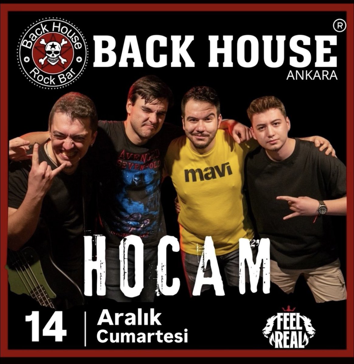 BackHouseRockB2's tweet photo. 📍Back House-Ankara sahnesinde Hocam 
 14 Aralık Cumartesi backleriz🤘🏽💀

#backhouse #ankara #kızılay #ankararockbar https://t.co/5wfu58C7wX