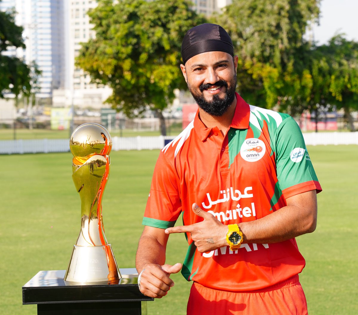 Stronger Together: Teams united for the Gulf Cricket Championship! Proud to stand with our fellow cricketers from across the Gulf. Let’s make history again, Oman! 🇴🇲 #TeamOman #JS10 #Cricket #T20 #DefendingChampions #Grateful🙏🏽 #ICCAcademy #UAE