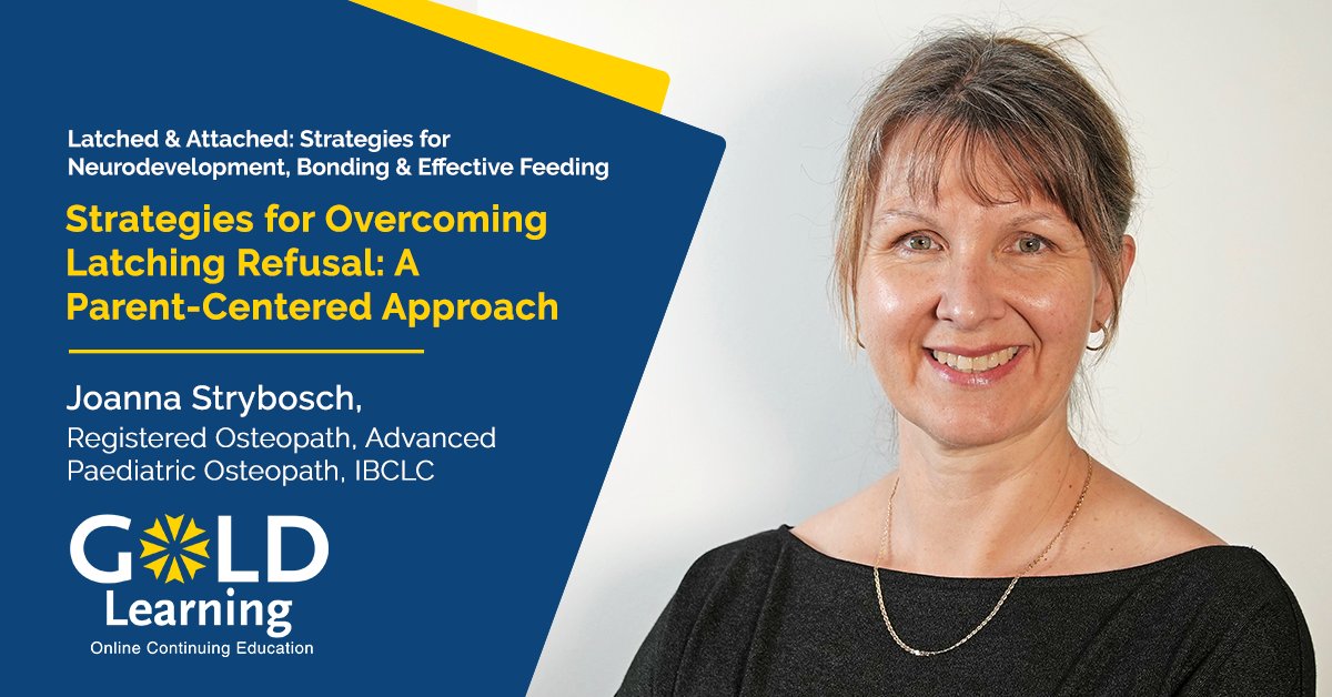 GOLDLearningEd's tweet image. Join us with Joanna Strybosch for:
⭐️ Common #birth injuries &amp;amp; their risk factors
⭐️ Biomechanics involved in optimal positioning &amp;amp; latch
⭐️ Importance of understanding, patience &amp;amp; nuanced modifications
Watch live on Jan 21 &amp;amp; access the recording: goldlearning.com/ce-library/all…
#IBCLC