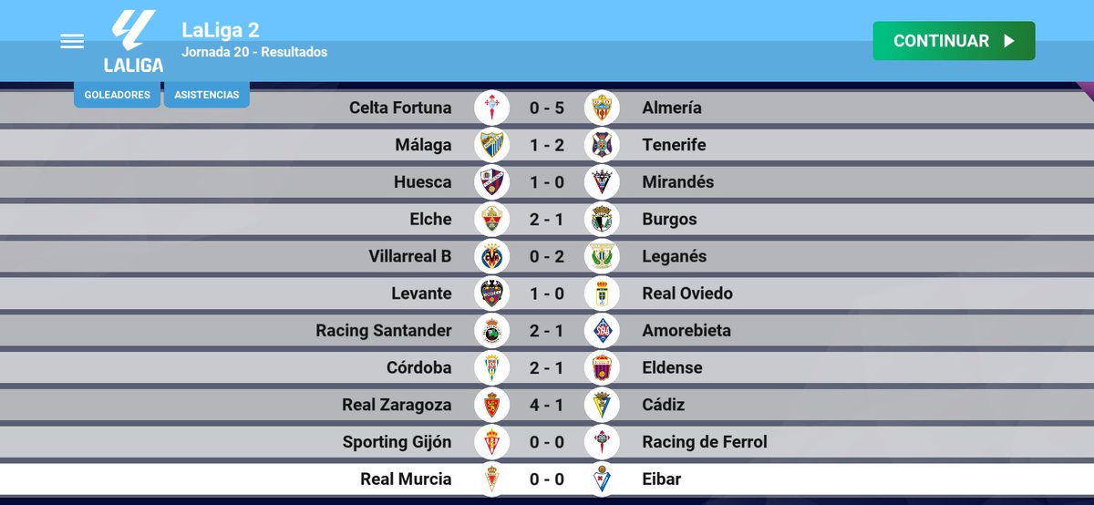 ModoCarrera1908's tweet photo. Jornada 20:
Empate sin goles en casa frente al Eibar.
Real Murcia 0-0 Eibar 
🌟Eguinaldo https://t.co/7gvC0j8R42