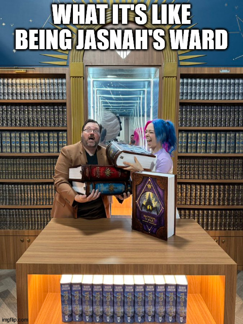 yodasonics's tweet photo. @BrandSanderson @TheNerdforge https://t.co/F9aNVZLsF4