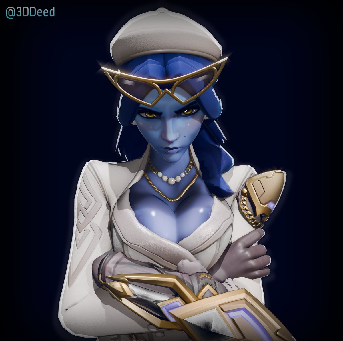 3DDeed's tweet photo. new widow skin 👀 https://t.co/M2BzkJWpZ4