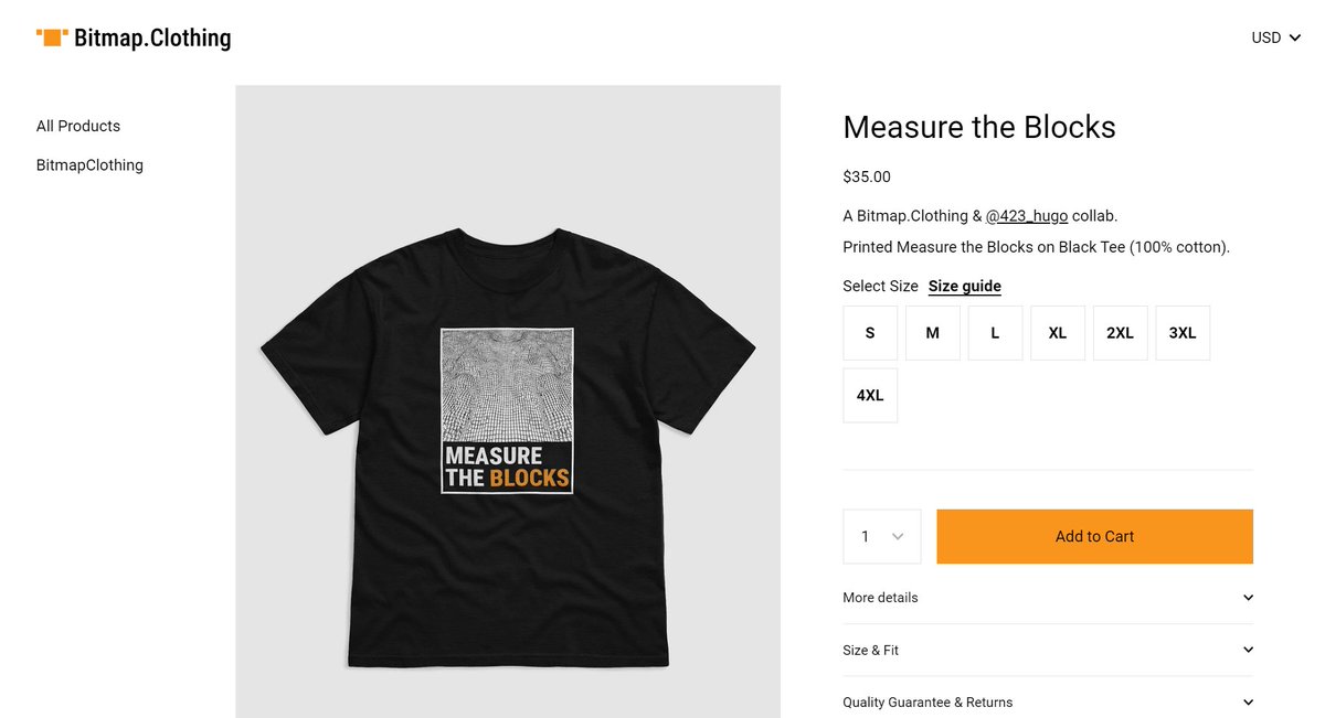 Bitmap_Clothing's tweet photo. 'Measure the Blocks' is here! 🟧

A https://t.co/MzHvVJZJg6 x @423_hugo collab.

For us, “measure” means discovery—builders exploring what’s possible building on Bitcoin block data. 

This drop is for all the Bitmap architects pushing boundaries!

👉https://t.co/qJXQyXGWUR https://t.co/icNnud6c4v
