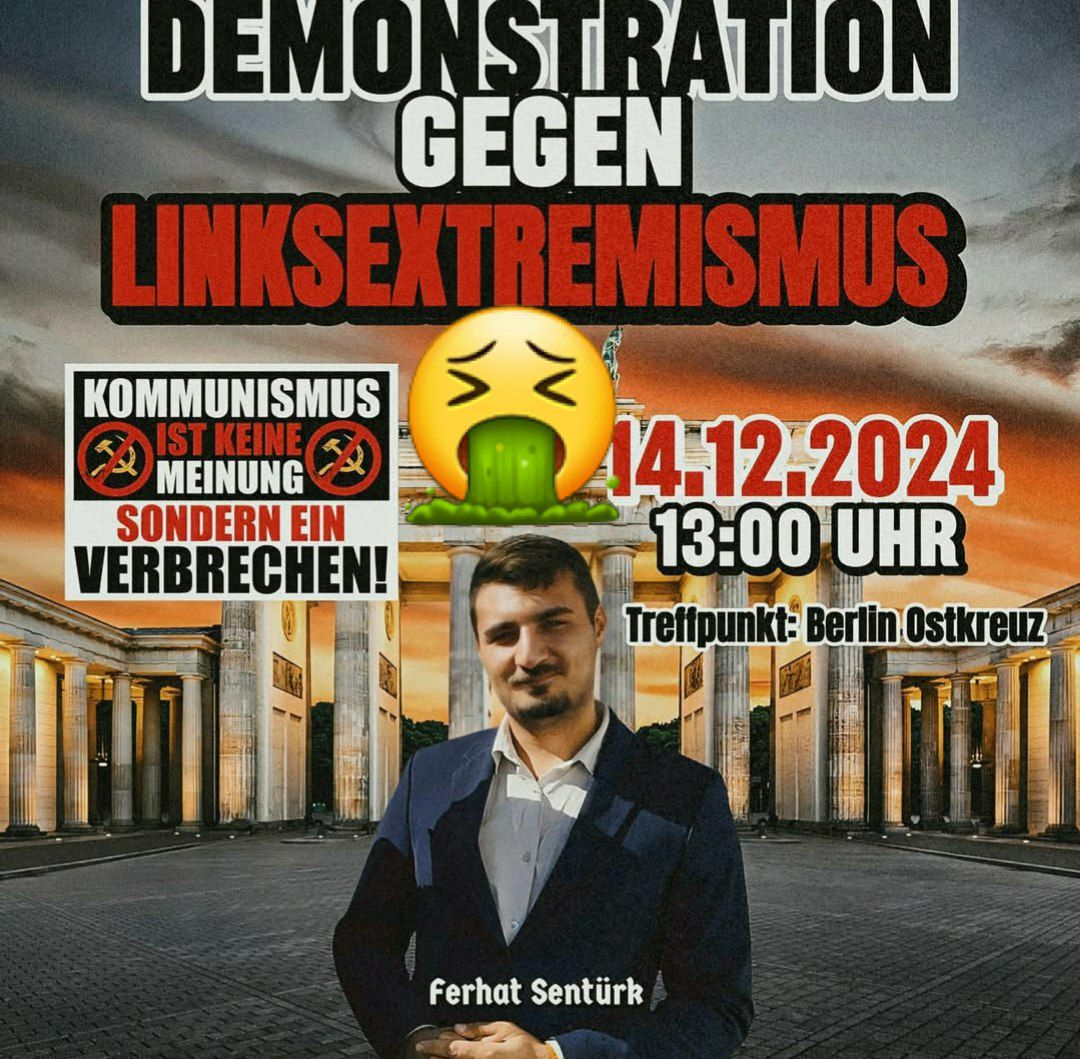 reclaimrosalux1's tweet photo. graue wölfe? schwurbel-demo? was wird das morgen? #b1412
⚠️bei der anreise: #kindernazis benehmen sich nicht in der bahn 🙄& shoppen an jeder ecke 😀
hashtag: #NoRetro
ticker: https://t.co/e0cCOYJkBN
#noafd involviert?:
https://t.co/GNVDrmOOPg
ARTIKEL:
https://t.co/vQcyVWNj80 https://t.co/P55MSwH2Ge
