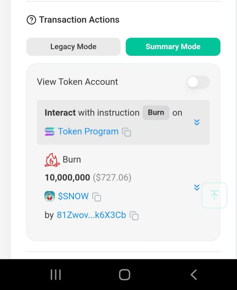 Another 10m tokens burnt.
So far we have burnt 20m tokens worth 1500usd before bonding 👑

Bullish ??  🐂

$SNOW TO 1M 📈