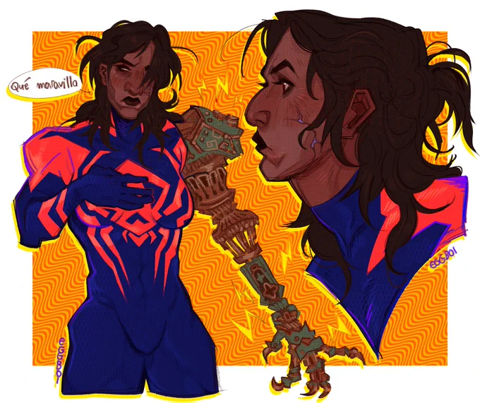 Mami #Sevika #Spiderverse