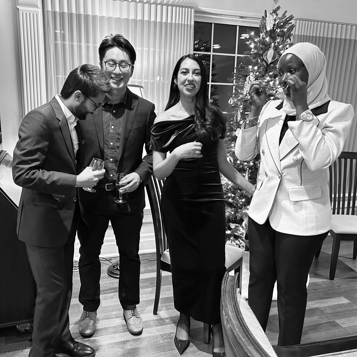 What a pleasure it was to share some seasonal cheer with the Hon. <a href="/LtGovAB/">The Hon. Salma Lakhani</a> and her husband Zaheer at the Lieutenant Governor residence in  #YEG! Her Honour's recent Open House allowed the JHC &amp; other community orgs to connect while enjoying the festive season. Thank you!