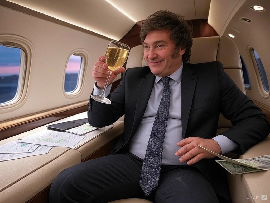 MartinDandach's tweet photo. Ahora Karina Milei, a quien nadie la votó, hizo otro viaje a Italia con su hermano en un avión privado. USD 400.000 nos salió a todos los argentinos las vacaciones de los hermanos corruptos. Ya hicieron casi 25 viajes entre Estados Unidos, Suiza, Francia, Alemania, República Checa e Israel. Mientras que para los argentinos no hay plata, ellos viven de privilegios a costa de todos nosotros. Lo de Kueider a comparación es una miseria. La casta pura.